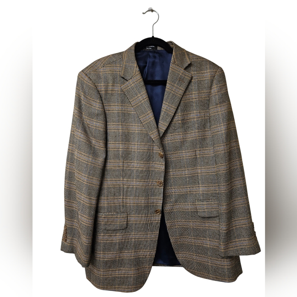 Loro Piana Italy Cashmere Houndstooth Suit Jacket Sports Coat Luxury Nordstrom
